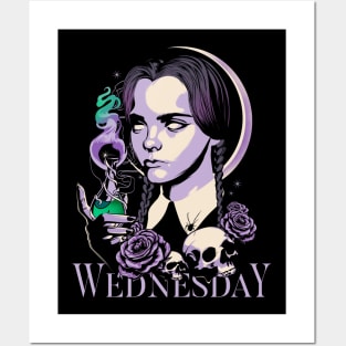 Wednesday Addams Posters and Art